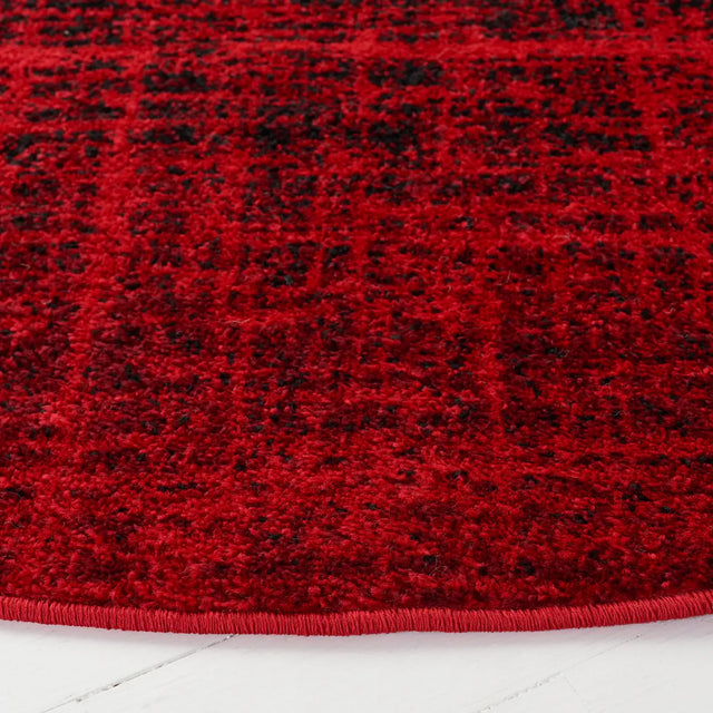 Safavieh Adirondack 6'-0" x 6'-0" Rug in Red / Black