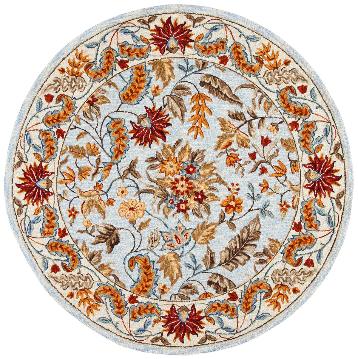 Safavieh Chelsea 5'-6" x 5'-6" Rug in Light Blue