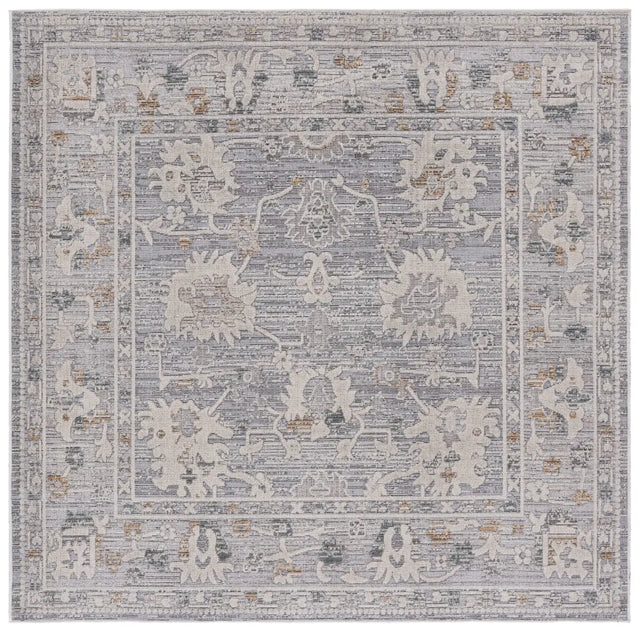 Safavieh Miranda 6'-6" x 6'-6" Rug in Grey / Ivory Beige