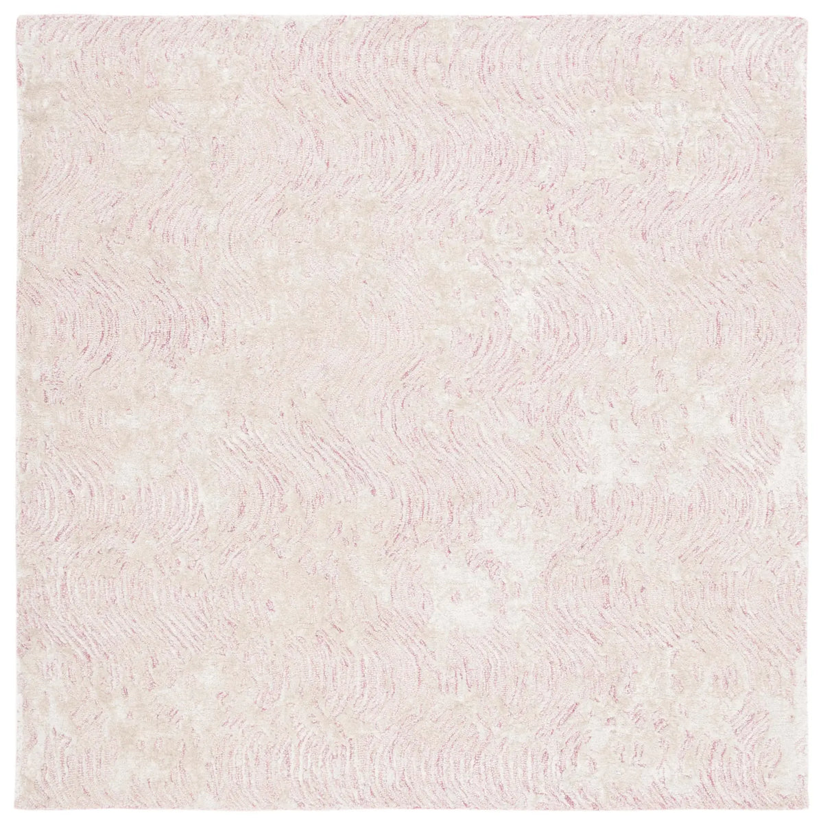 Safavieh Glamour 6'-0" x 6'-0" Rug in Pink / Ivory