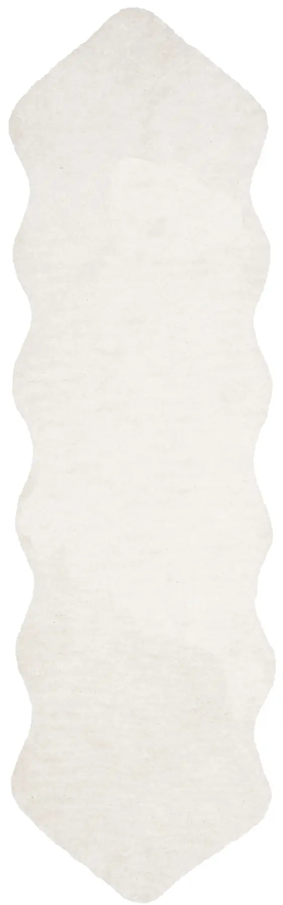 Safavieh Sheep Shag 2'-3" x 6'-0" Rug in Ivory