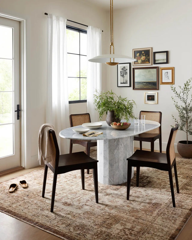 Loloi Sorrento Sor-03 Mocha/Multi Rug - room scene 1