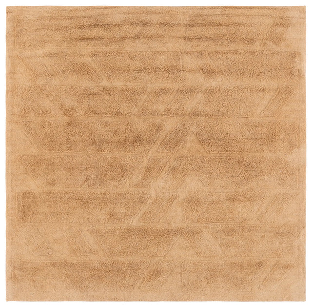 Safavieh Easy Care 6'-0" x 6'-0" Rug in Light Brown
