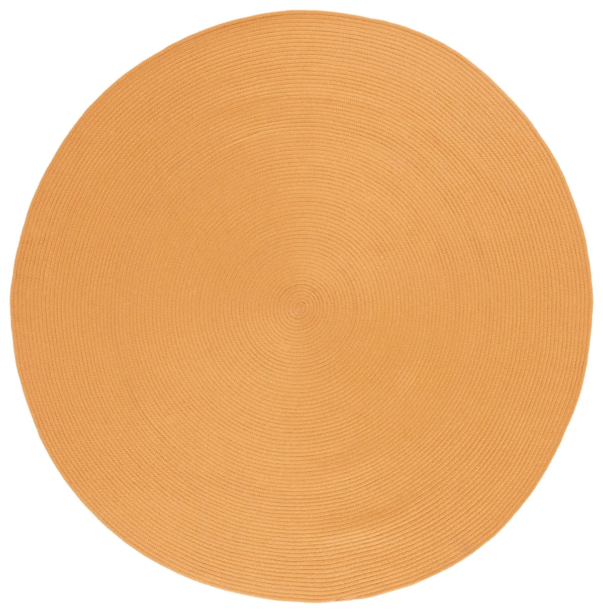 Safavieh Braided 5'-0" x 5'-0" Rug in Mustard