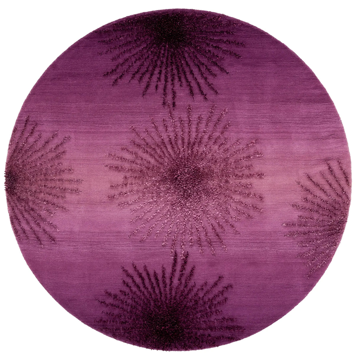 Safavieh Soho 6'-0" x 6'-0" Rug in Purple