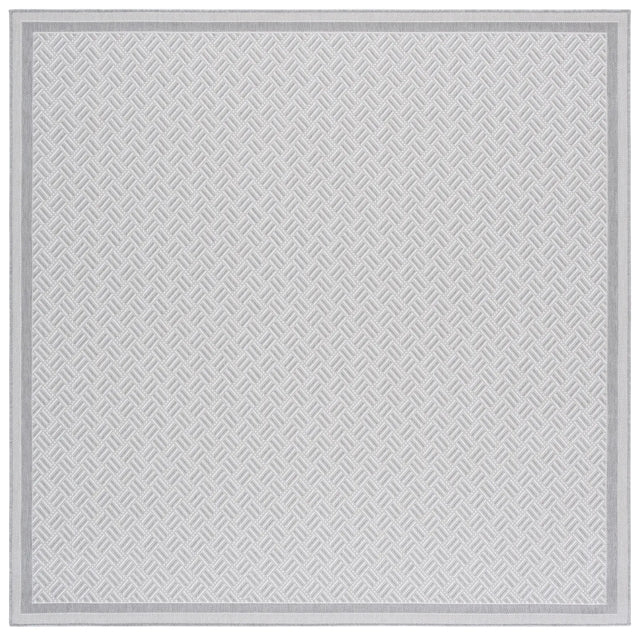 Safavieh Terrace 800 6'-7" x 6'-7" Rug in Grey / Ivory