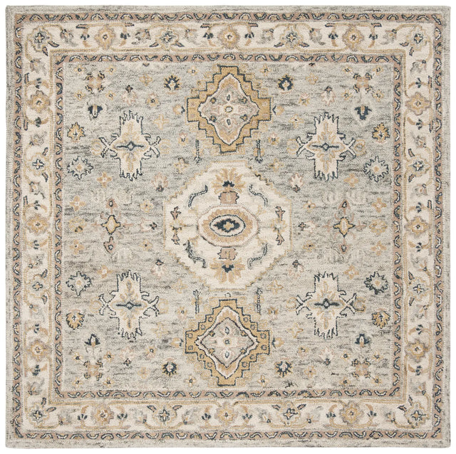 Safavieh Aspen 7'-0" x 7'-0" Rug in Moss / Ivory
