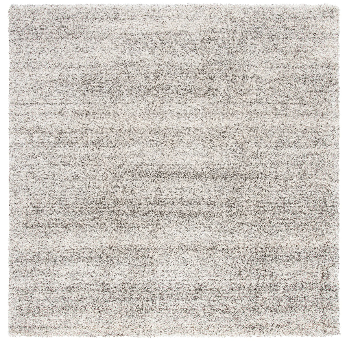 Safavieh Hudson Shag 7'-0" x 7'-0" Rug in Ivory / Grey