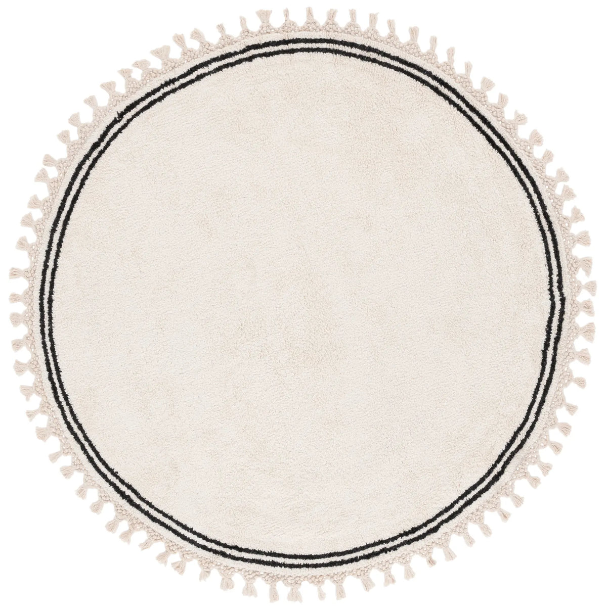 Safavieh Easy Care 5'-0" x 5'-0" Rug in Ivory