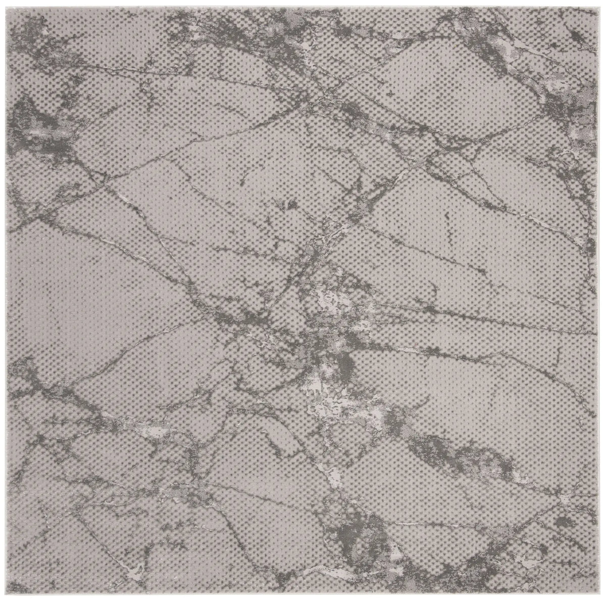 Safavieh Lurex 100 6'-7" x 6'-7" Rug in Grey / Grey