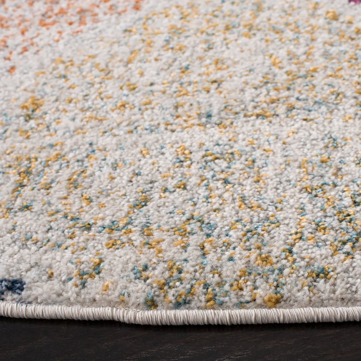 Safavieh Madison 5'-3" x 5'-3" Rug in Creme / Yellow