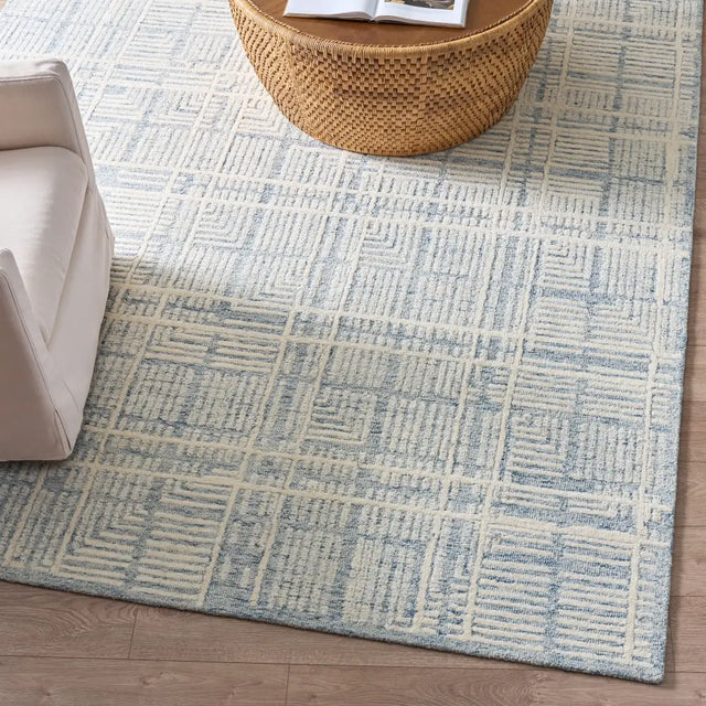 Safavieh Harvest 8'-0" x 10'-0" Rug in Blue / Ivory