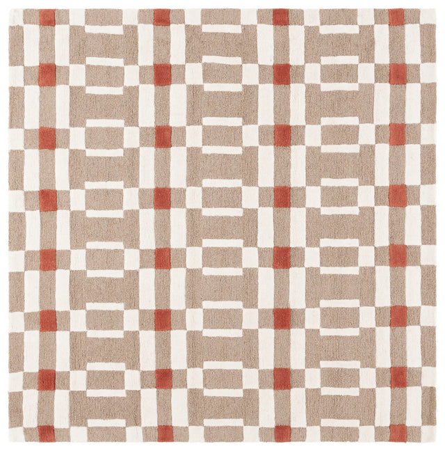Safavieh Genre 6'-0" x 6'-0" Rug in Ivory / Beige
