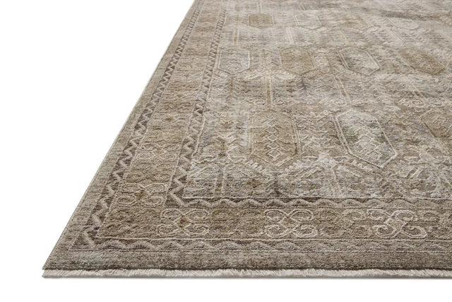 Loloi Aylin AYL-07 Taupe / Multi Rug - rug corner