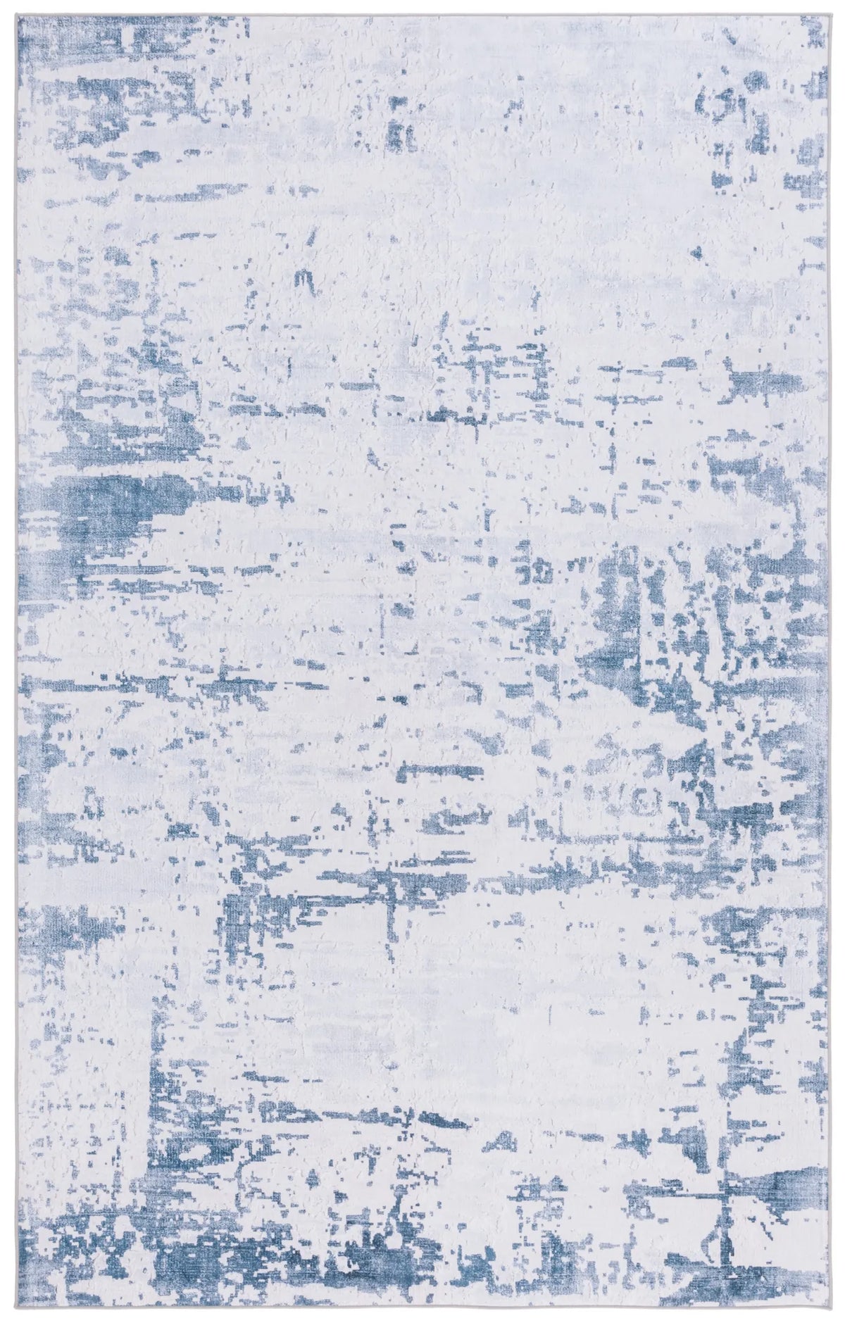 Safavieh Tacoma 4'-0" x 6'-0" Rug in Grey / Navy