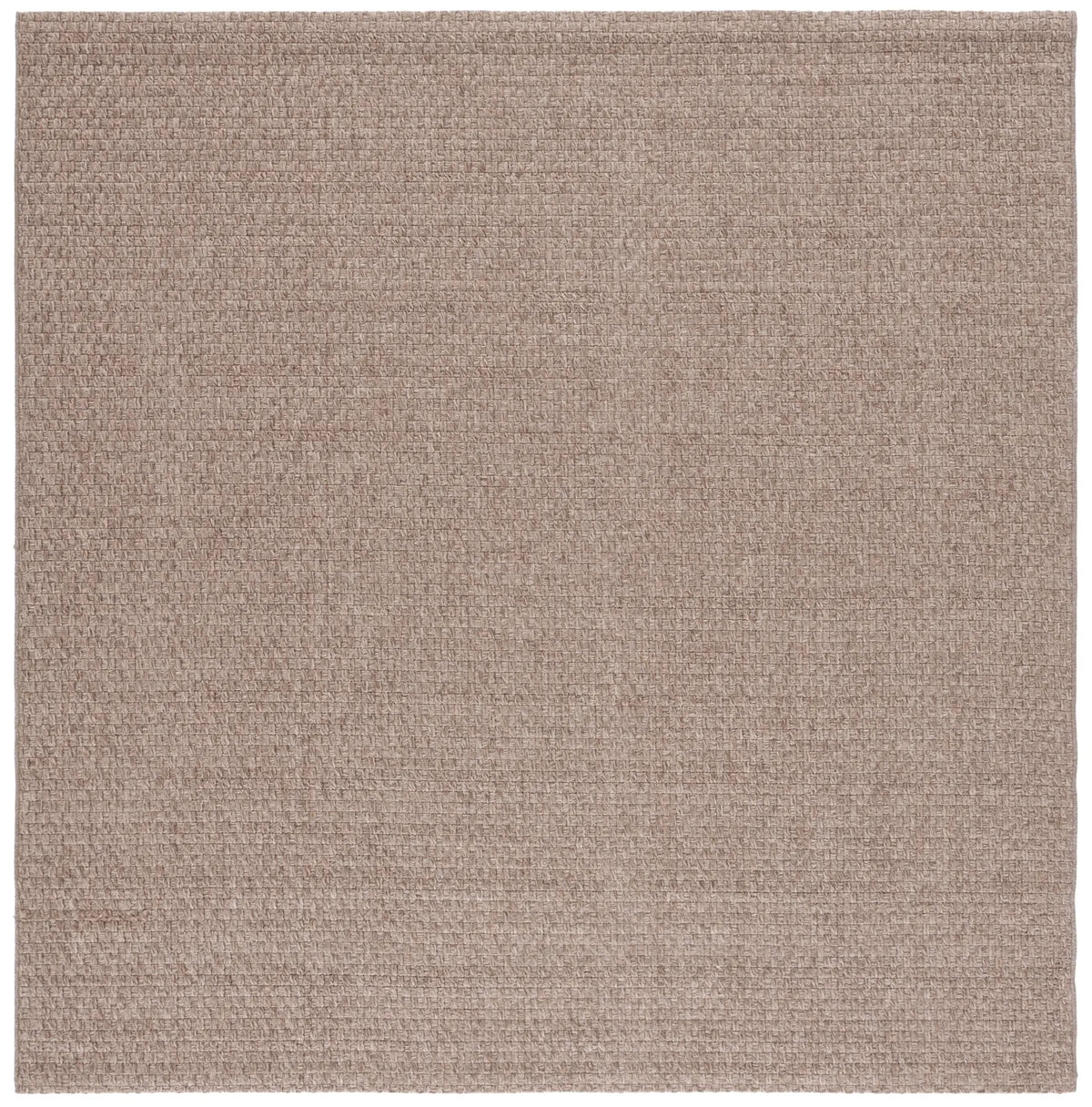 Safavieh Sisal All-Weather 6'-7" x 6'-7" Rug in Brown