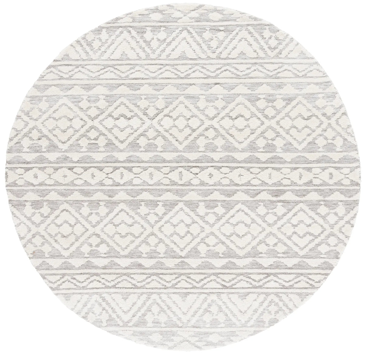 Safavieh Audrey 6'-0" x 6'-0" Rug in Grey / Ivory