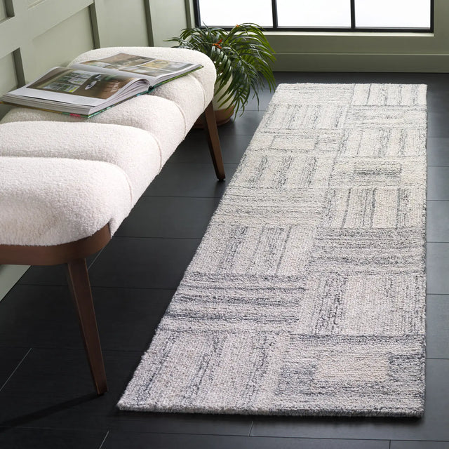 Safavieh Abstract 2'-3" x 8'-0" Rug in Grey