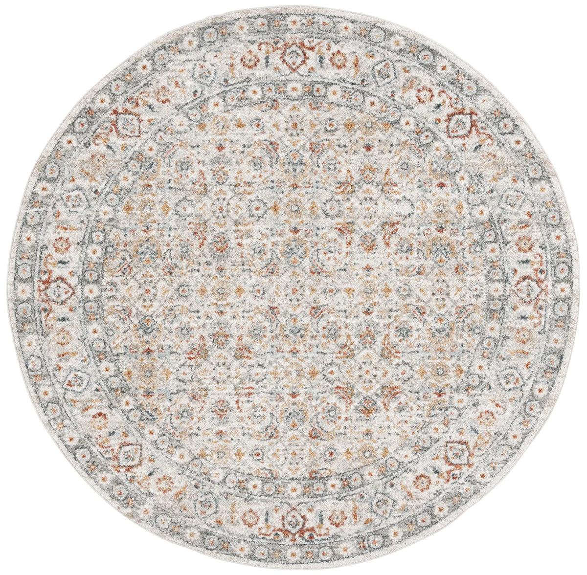 Safavieh Avalon 6'-7" x 6'-7" Rug in Ivory / Light Blue