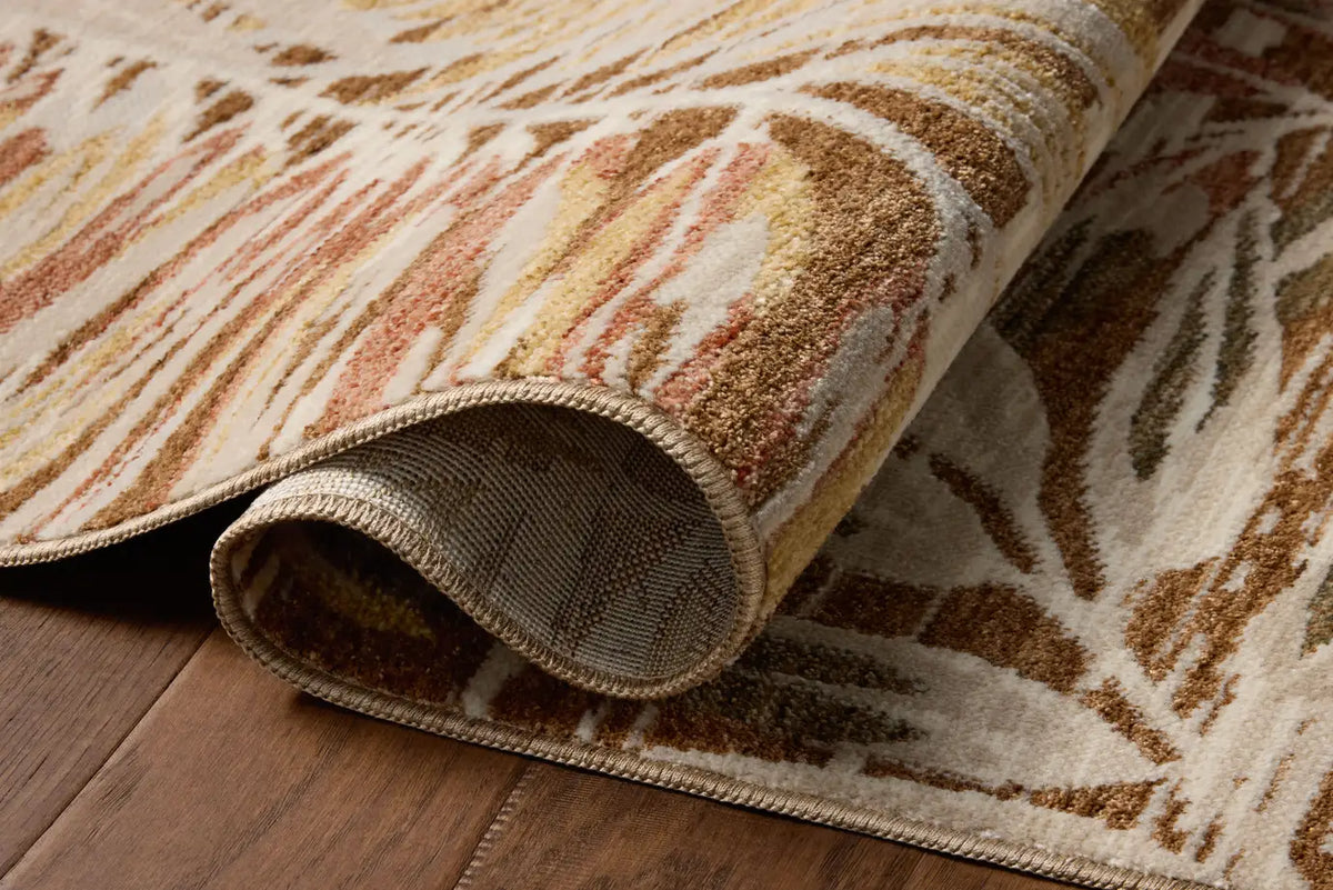 Loloi Eileen ELE-05 Transitional Power Loomed Earth, Natural Rug - pile height