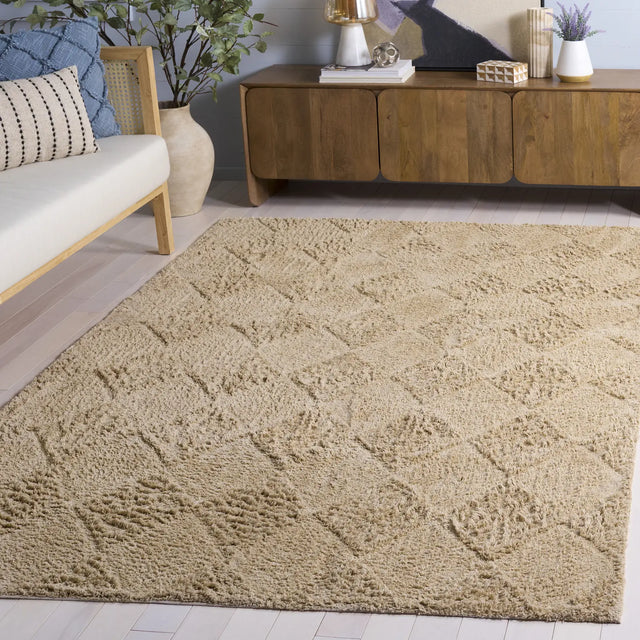 Safavieh Easy Care 4'-0" x 6'-0" Rug in Beige