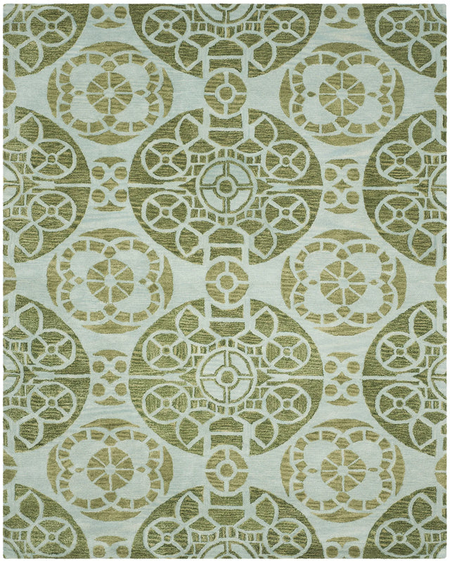 Safavieh Wyndham 10'-0" x 14'-0" Rug in Turquoise / Green