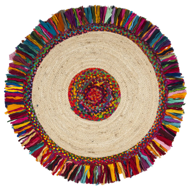 Safavieh Cape Cod 3'-0" x 3'-0" Rug in Ivory / Red
