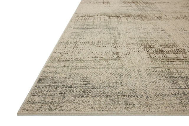Loloi Saylor SAY-07 Ivory / Fog Rug - rug corner
