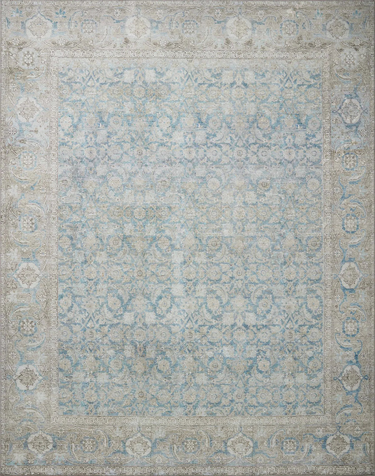 Loloi Wynter Wyn-10 Ocean/Silver Rugs - main flat