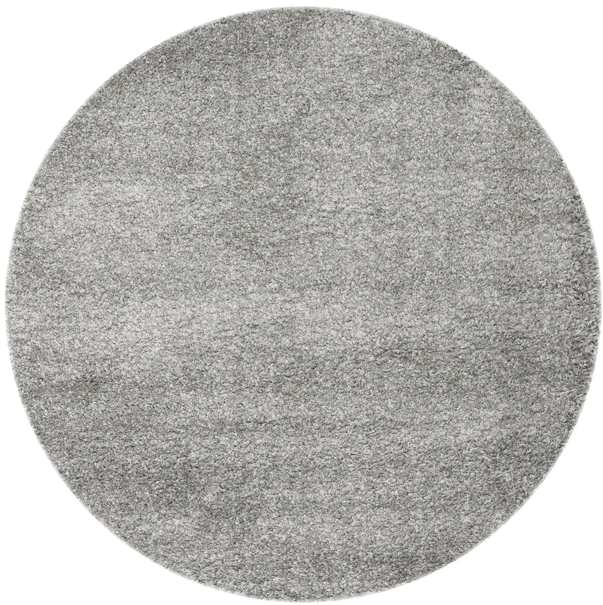 Safavieh Santa Monica Shag 6'-7" x 6'-7" Rug in Silver