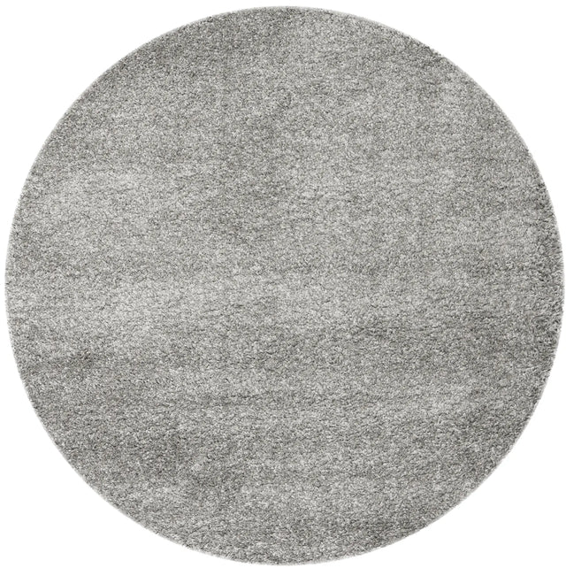 Safavieh Santa Monica Shag 6'-7" x 6'-7" Rug in Silver