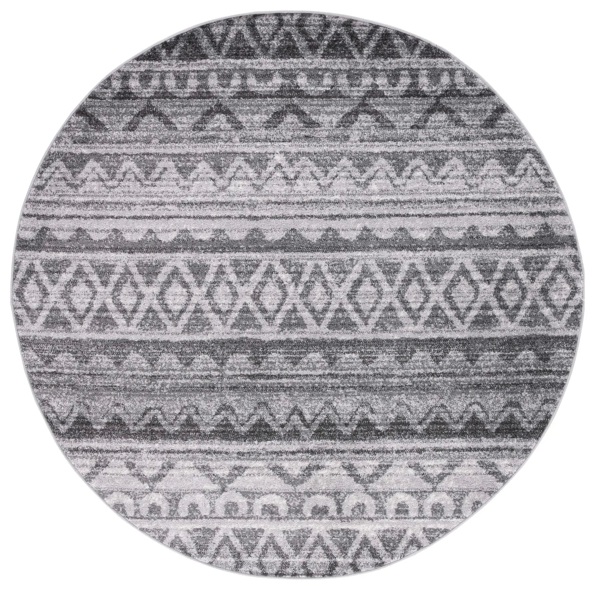 Safavieh Adirondack 6'-0" x 6'-0" Rug in Ivory / Charcoal
