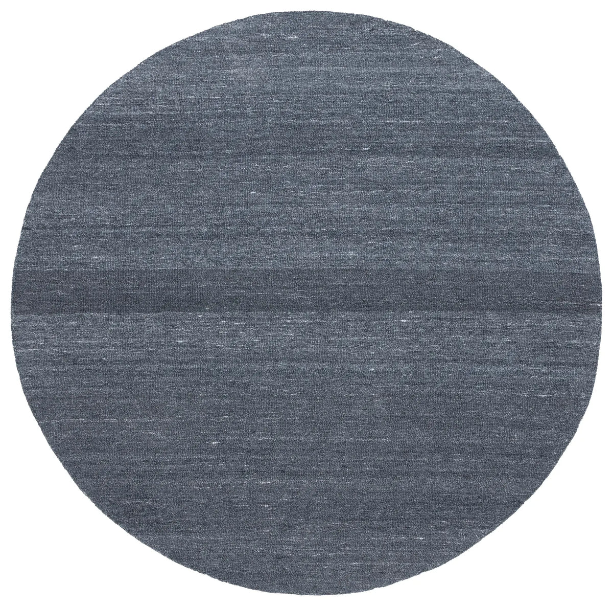 Safavieh Outdoor Micro-Loop 6'-0" x 6'-0" Rug in Dark Grey