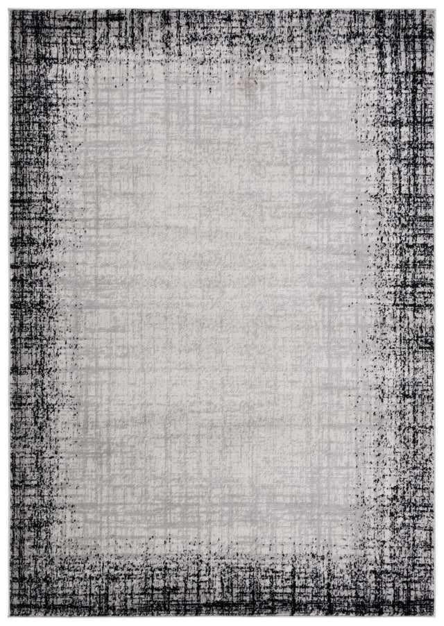 Safavieh Skyler 4'-0" x 6'-0" Rug in Ivory Grey / Black