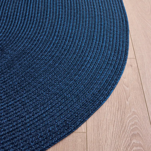 Safavieh Braided 5'-0" x 8'-0" Rug in Navy