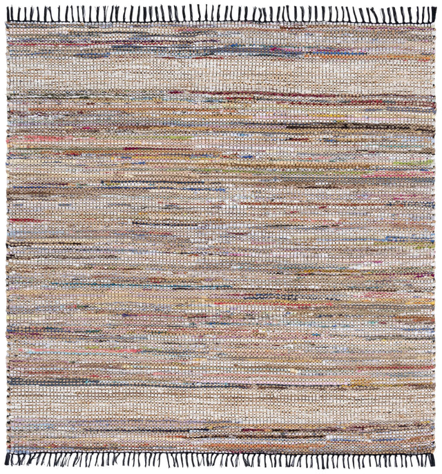 Safavieh Cape Cod 6'-0" x 6'-0" Rug in Pink / Beige