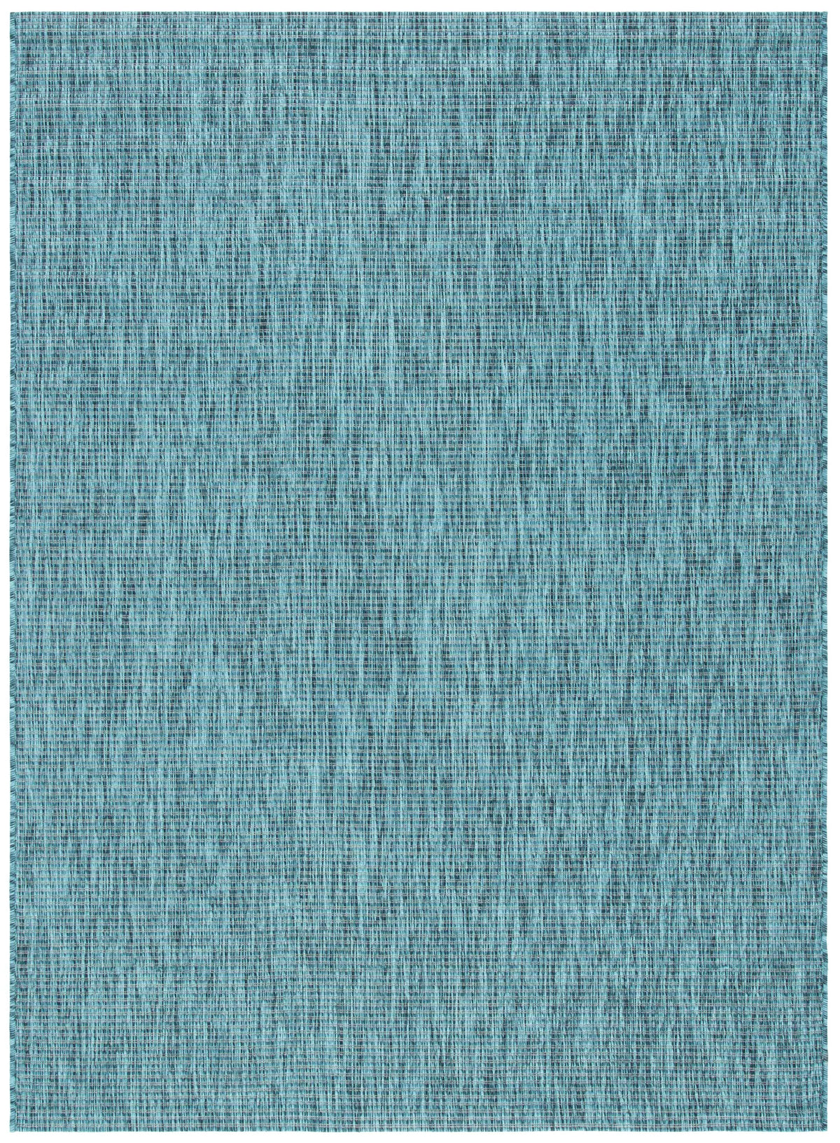 Safavieh Courtyard 4'-0" x 5'-7" Rug in Grey / Aqua