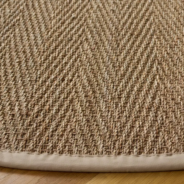 Safavieh Natural Fiber 6'-0" x 6'-0" Rug in Natural / Beige