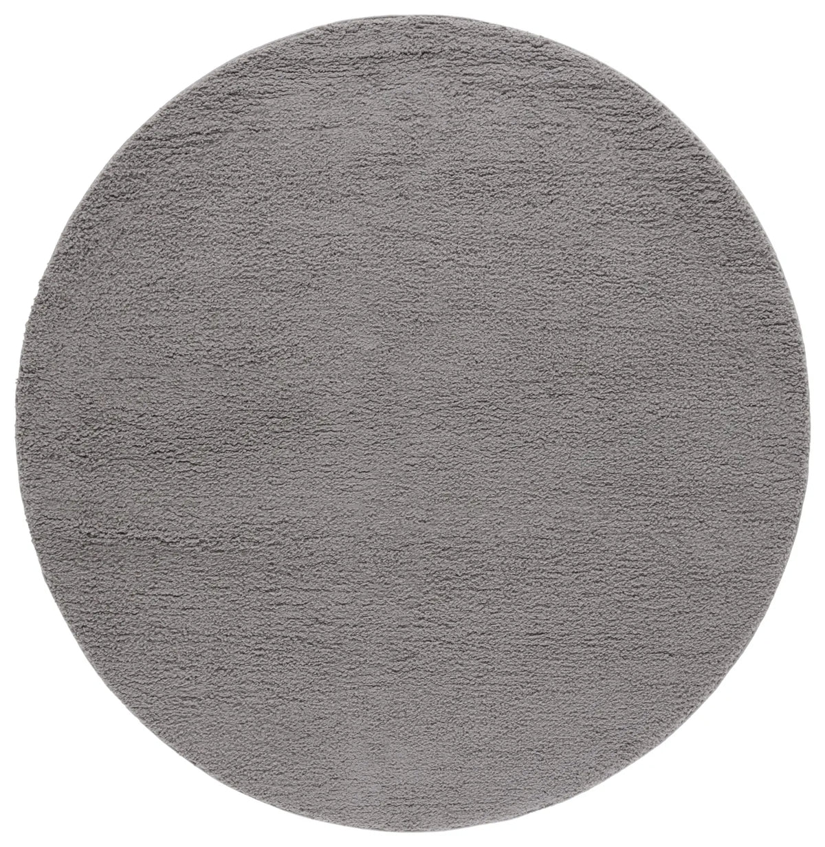Safavieh Rumi Shag 6'-7" x 6'-7" Rug in Dark Grey