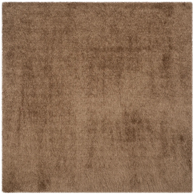 Safavieh Shag 6'-0" x 6'-0" Rug in Taupe