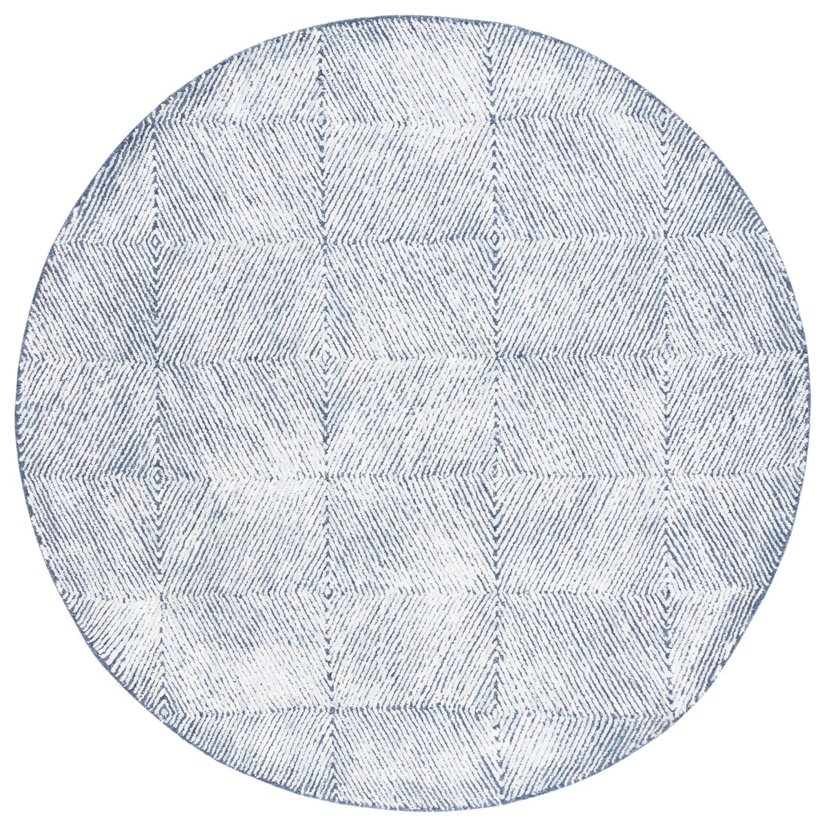 Safavieh Soho 6'-0" x 6'-0" Rug in Navy / Ivory