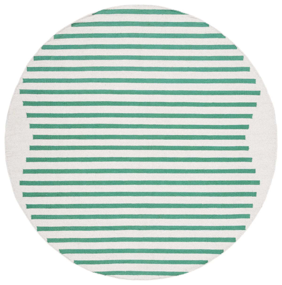 Safavieh Montauk 6'-0" x 6'-0" Rug in Ivory / Dark Green