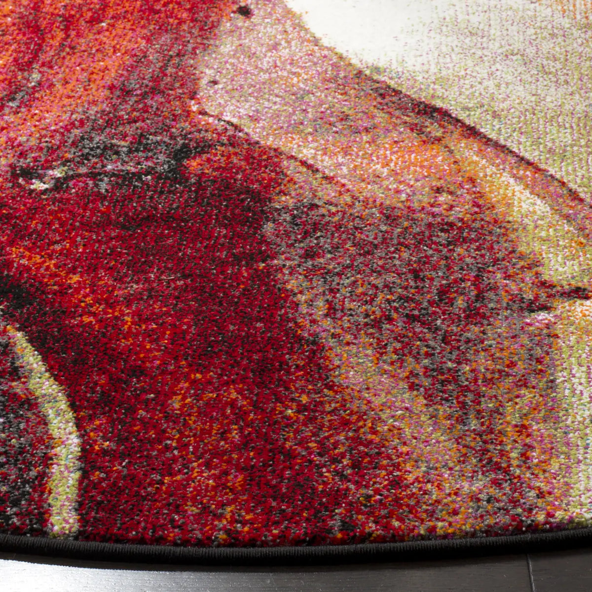 Safavieh Glacier 10'-0" x 10'-0" Rug in Red / Multi