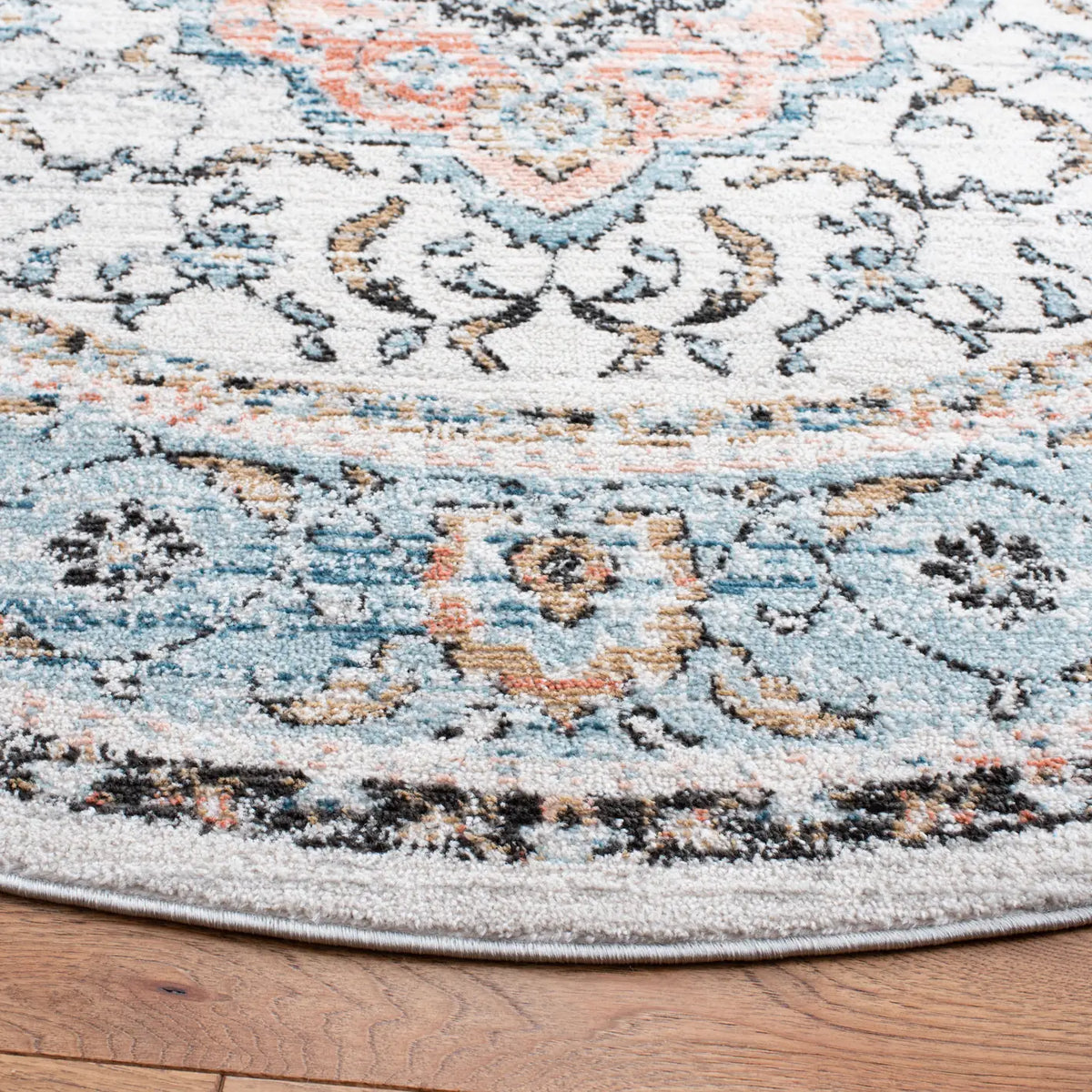 Safavieh Shivan 6'-7" x 6'-7" Rug in Grey / Blue