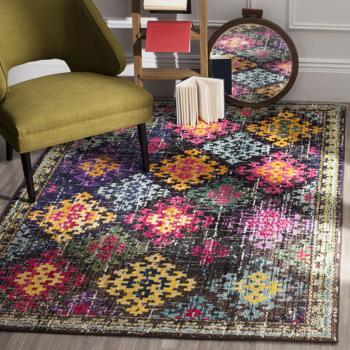 Safavieh Monaco 4'-0" x 5'-7" Rug in Multi