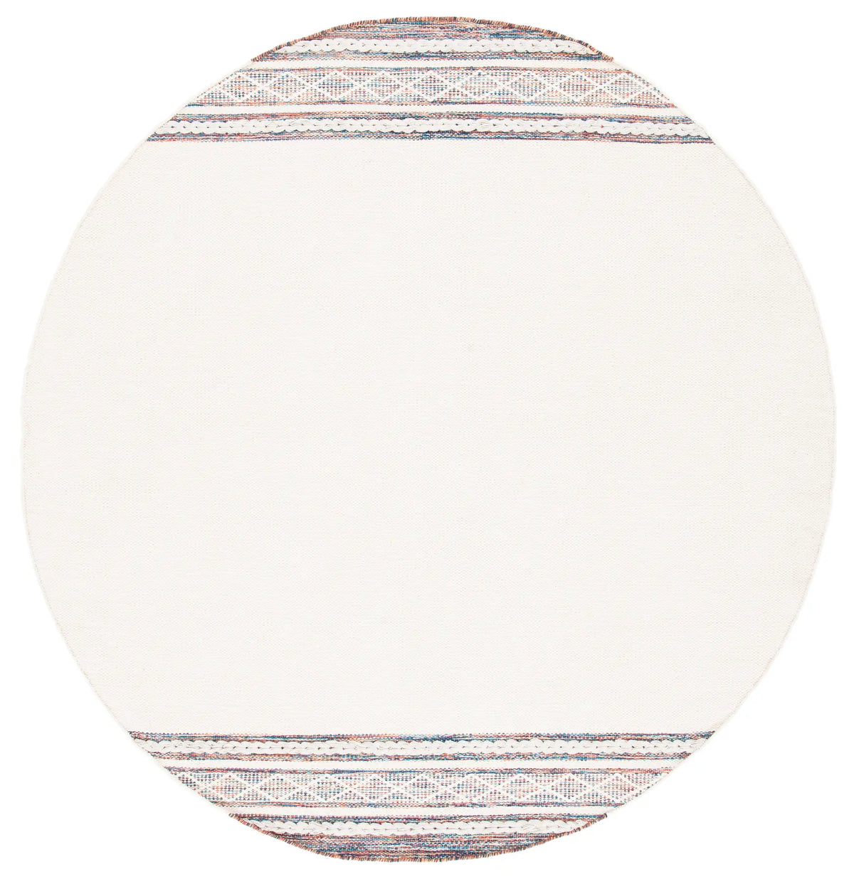 Safavieh Montauk 6'-0" x 6'-0" Rug in Beige / Blue