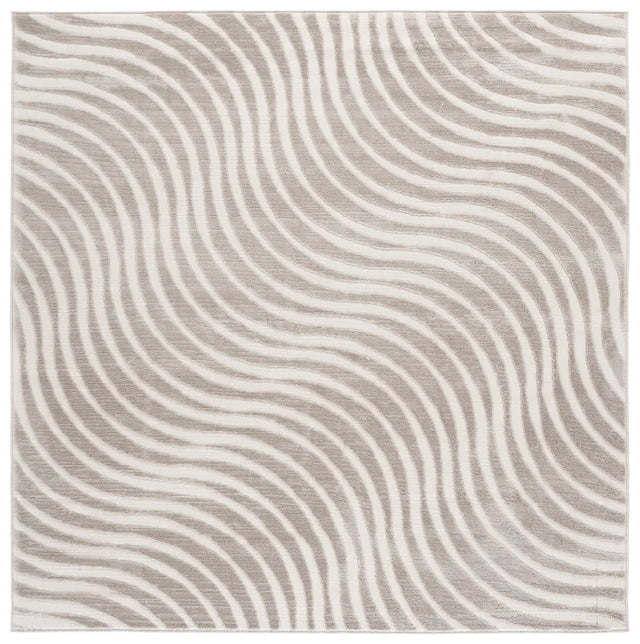 Safavieh Saylor 100 6'-3" x 6'-3" Rug in Beige / Ivory