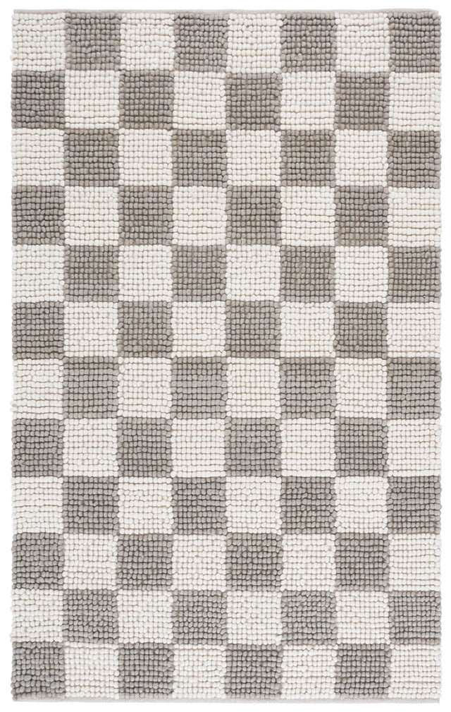 Safavieh Natura 4'-0" x 6'-0" Rug in Grey / Ivory