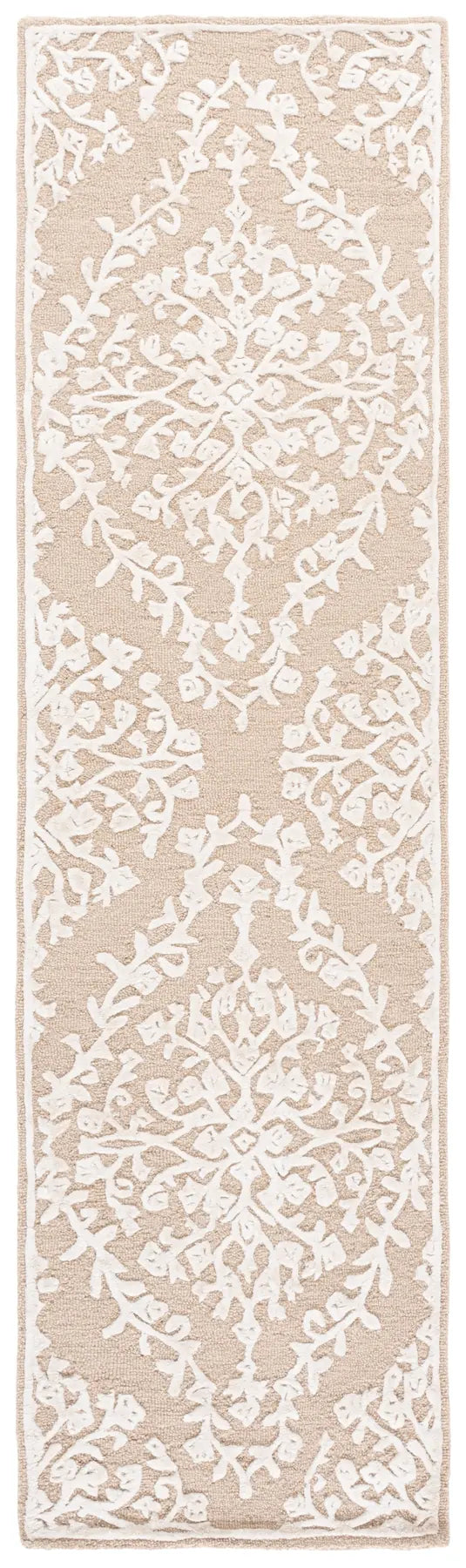 Safavieh Glamour 2'-3" x 8'-0" Rug in Beige / Ivory