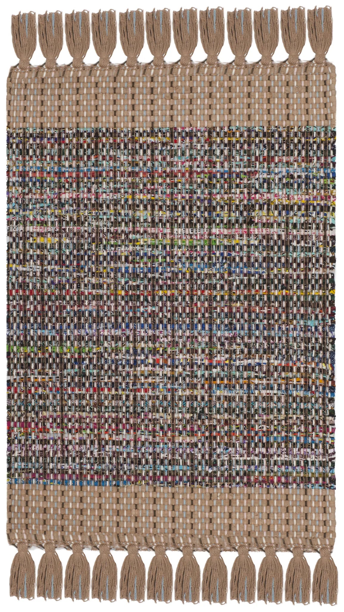 Safavieh Montauk 2'-0" x 3'-0" Rug in Beige / Multi